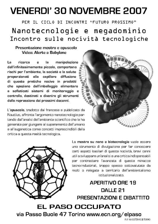 nanotecnologie e megadominio